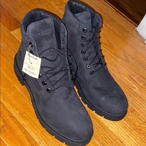 Timberland All Black Work Boots Size 11